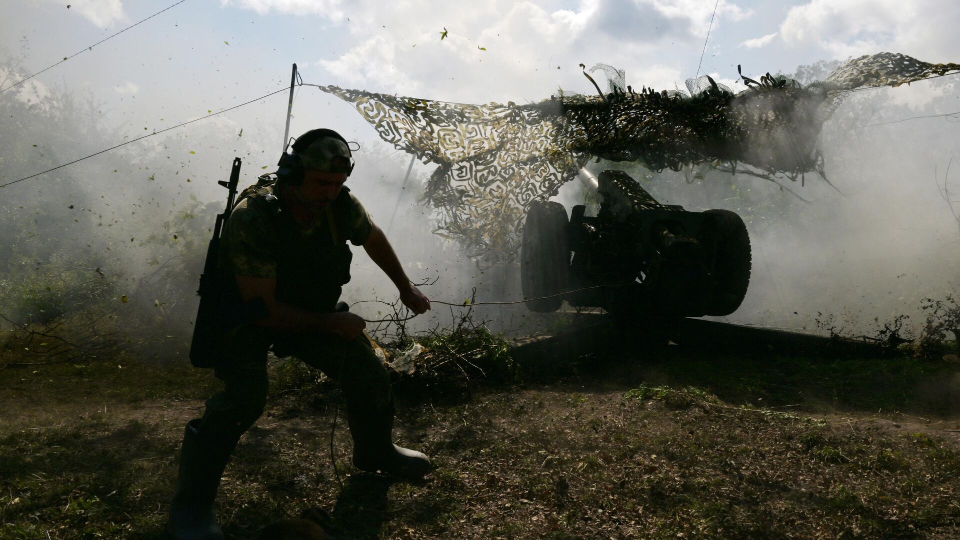 Работа артиллеристов в зоне СВО, архивное фото - Sputnik Беларусь, 1920, 07.08.2023