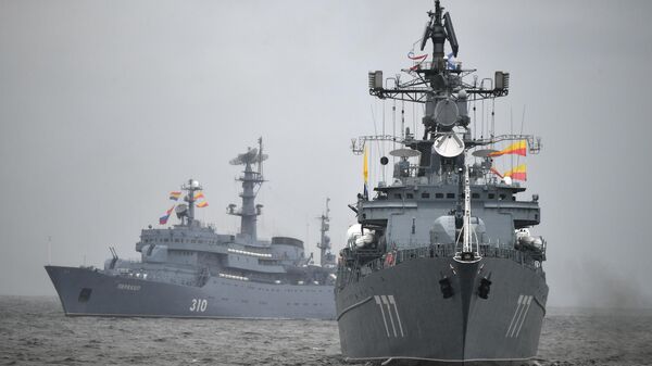 Празднование Дня ВМФ в Санкт-Петербурге - Sputnik Беларусь