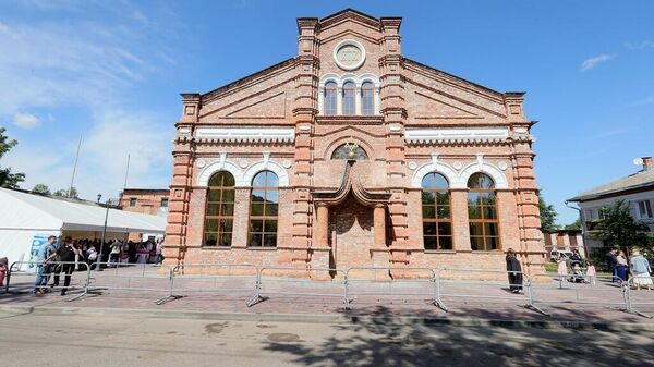 Большую Любавичскую синагогу открыли в Витебске 30 июля 2023 года - Sputnik Беларусь