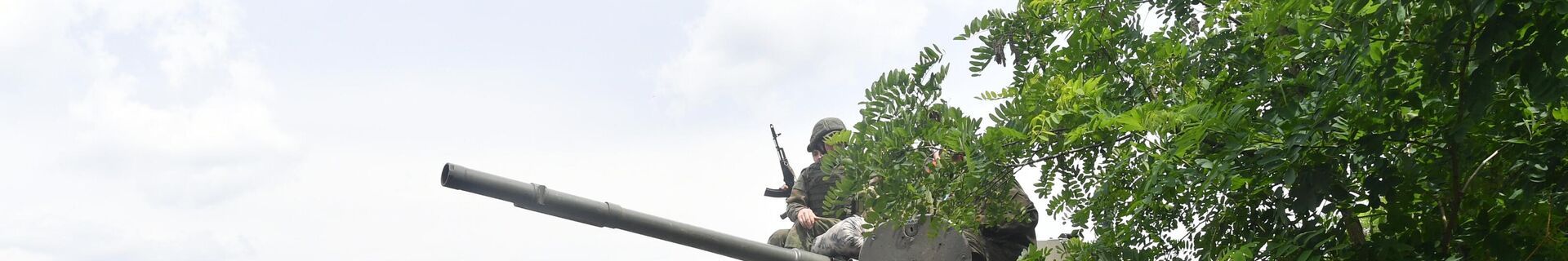 Боевая работа подразделений 1-й Танковой армии Западной группы войск на Сватовском направлении - Sputnik Беларусь, 1920, 19.02.2022