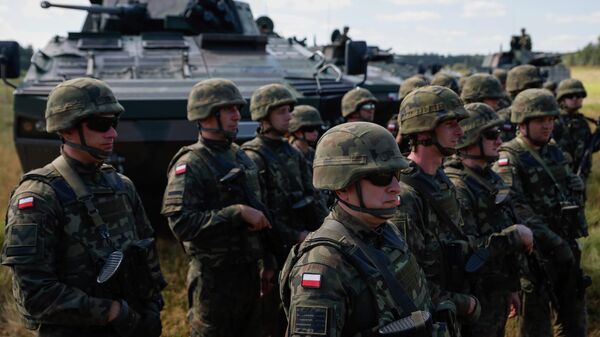 Польские военные в Яриловке, Польша - Sputnik Беларусь