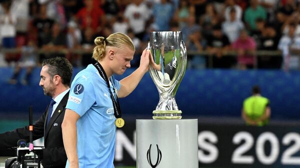 Манчестер Сити впервые выиграл Суперкубок УЕФА - Sputnik Беларусь