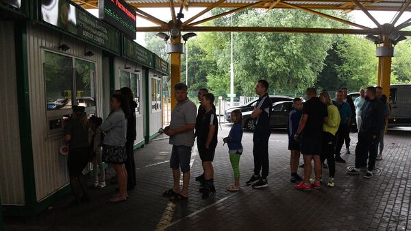 Работа погранперехода в Бресте - Sputnik Беларусь