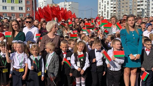 Открытие новой школы в Гродно - Sputnik Беларусь