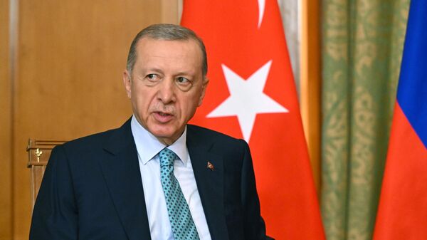 Президент Турецкой Республики Реджеп Тайип Эрдоган - Sputnik Беларусь