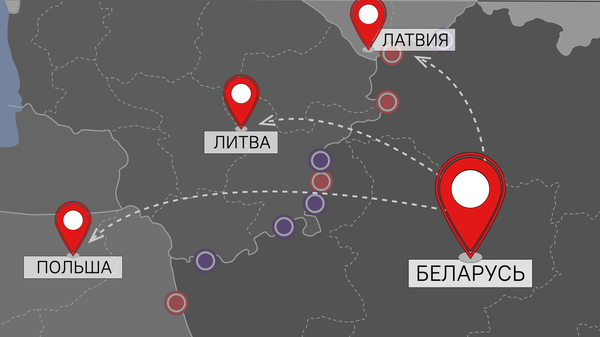 Какие пункты пропуска работают на границе с ЕС  - Sputnik Беларусь