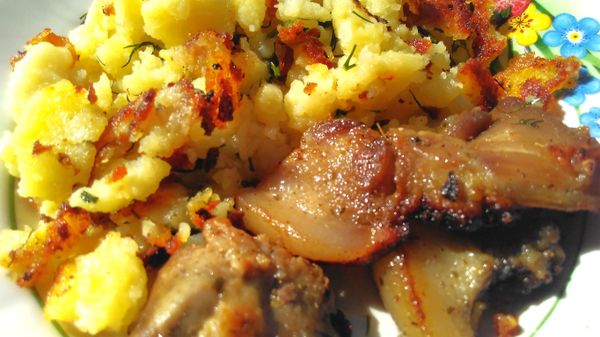 Мяса прыкрываецца бульбяной масай - Sputnik Беларусь
