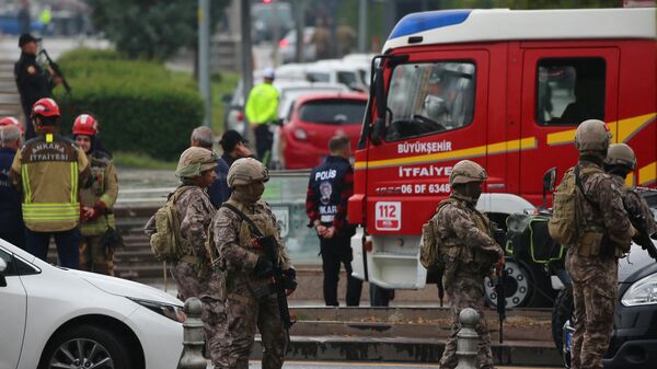 Военные на месте взрыва в Анкаре - Sputnik Беларусь