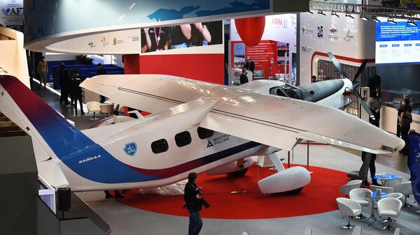 Российский турбовинтовой однодвигательный самолет ЛМС-901 Байкал для региональных авиаперевозок - Sputnik Беларусь
