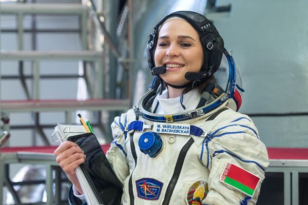 Белоруска Марина Василевская готовится к полету в космос - Sputnik Беларусь