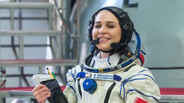 Белоруска Марина Василевская готовится к полету в космос - Sputnik Беларусь