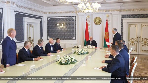 Александр Лукашенко 25 сентября рассмотрел кадровые вопросы - Sputnik Беларусь