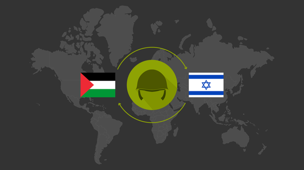 Карта боевых действий ХАМАС и Израиля – инфографика - Sputnik Беларусь