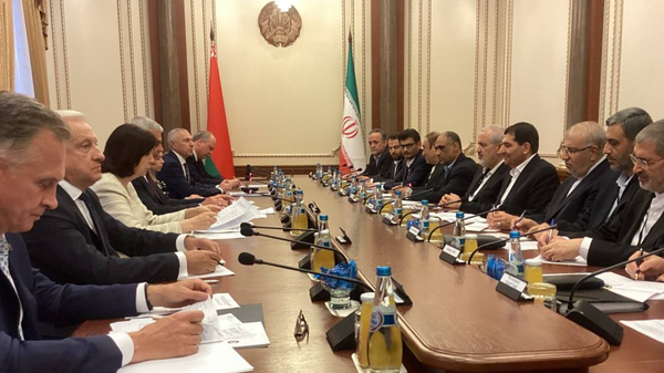 Встреча с первым вице-президентом Исламской Республики Иран Мохаммадом Мохбером - Sputnik Беларусь