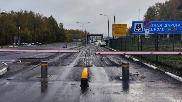 Перед пунктом пропуска Каменный Лог проводится ремонт дороги  - Sputnik Беларусь