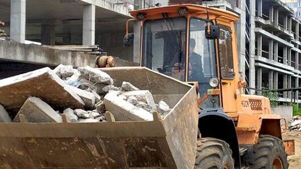 Снос долгостроя - Sputnik Беларусь