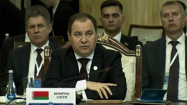 Выступление Головченко на заседании глав правительств стран ШОС (видео) - Sputnik Беларусь