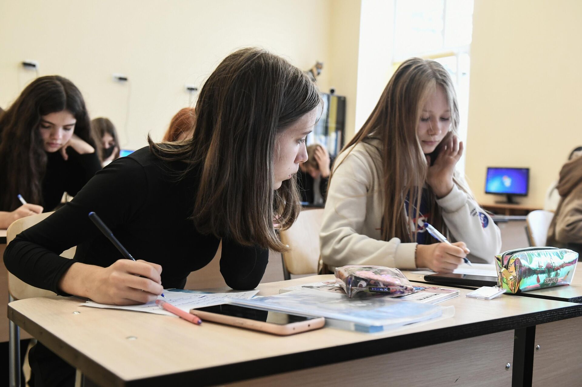 Работа общеобразовательной школы - Sputnik Беларусь, 1920, 13.02.2026