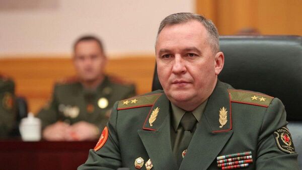Министр обороны Беларуси Виктор Хренин, архивное фото - Sputnik Беларусь