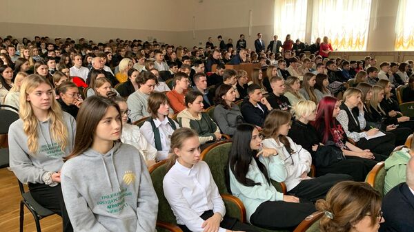 Студенты Гродненского аграрного университета - Sputnik Беларусь