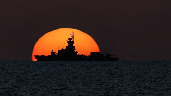 Военный корабль в Средиземном море, архивное фото - Sputnik Беларусь