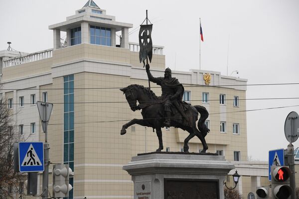 По задумке создателей монумент символизирует единство Беларуси и России и общую историческую память. - Sputnik Беларусь
