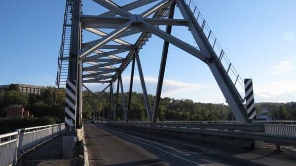 Мост через Припять на автодороге Калинковичи – Мозырь  - Sputnik Беларусь