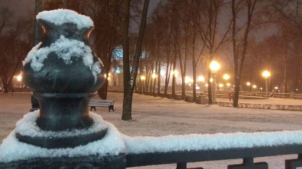Первый снег в Минске - Sputnik Беларусь