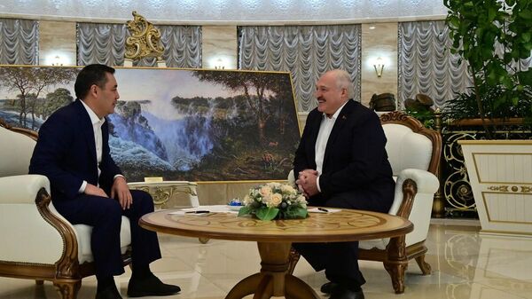 Встреча Александра Лукашенко с Садыром Жапаровым - Sputnik Беларусь