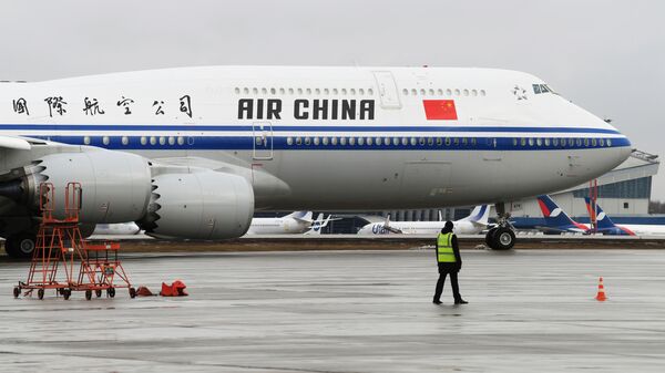 Самолет Боинг-747 авиакомпании Air China  - Sputnik Беларусь