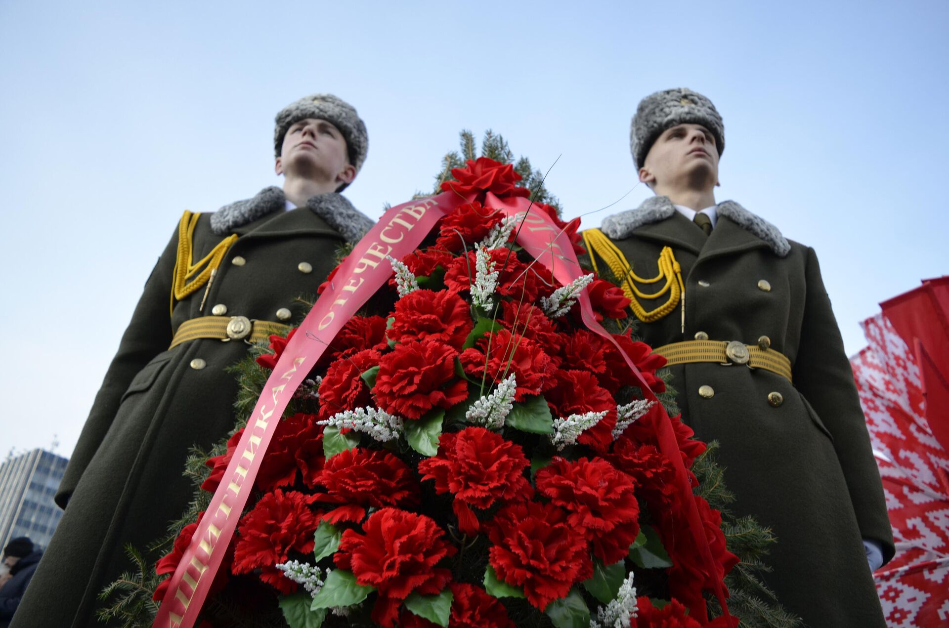 Торжественный митинг, посвященный 80-й годовщине освобождения Гомеля от немецко-фашистских захватчиков    - Sputnik Беларусь, 1920, 26.11.2023