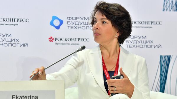 Директор по цифровизации Государственной корпорации по атомной энергии Росатом Екатерина Солнцева  - Sputnik Беларусь