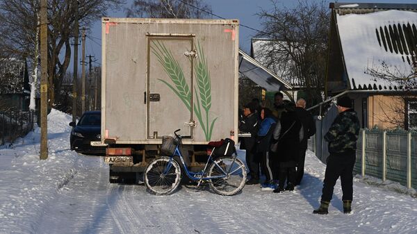 Автолавка в Копыльском районе, архивное фото - Sputnik Беларусь
