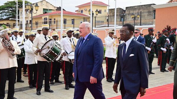 Президент Беларуси Александр Лукашенко совершает визит в Экваториальную Гвинею - Sputnik Беларусь