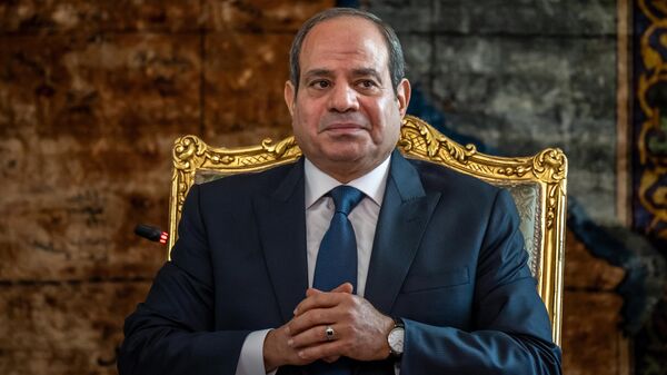 Египетский президент Абдель Фаттах ас-Сиси - Sputnik Беларусь