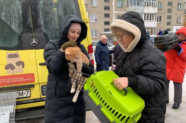 Машина ветеринарной помощи благотворительного объединения Зоошанс - Sputnik Беларусь