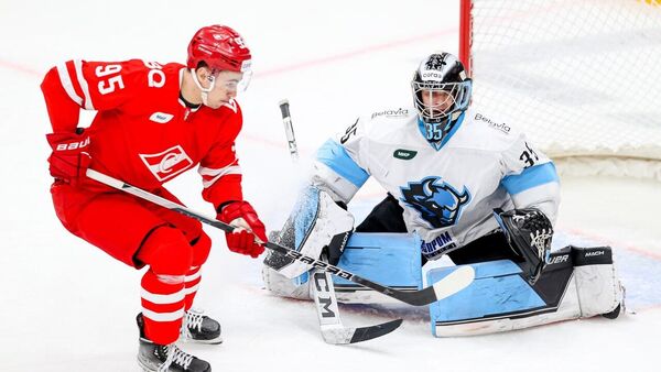 Игровой момент матча Динамо-Минск - Спартак, архивное фото - Sputnik Беларусь