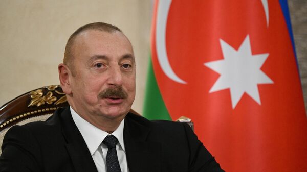 Президент Азербайджанской Республики Ильхам Алиев - Sputnik Беларусь