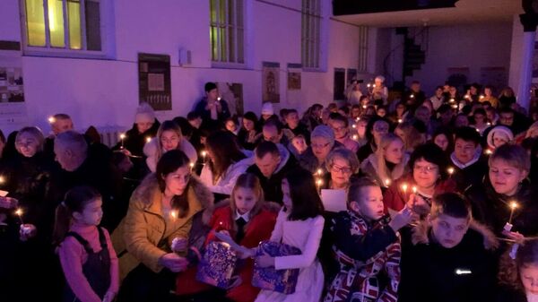 Тихая ночь в кирхе: лютеране празднуют Рождество - Sputnik Беларусь
