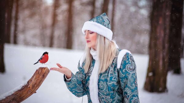 Снегурочка из Витебска: чувство праздника возникает, когда я его дарю - Sputnik Беларусь
