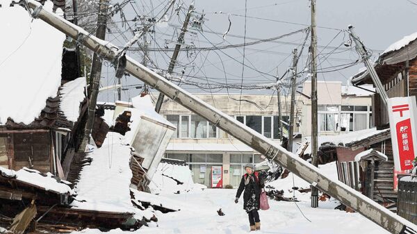 Наступствы землятрусу ў Японіі - Sputnik Беларусь