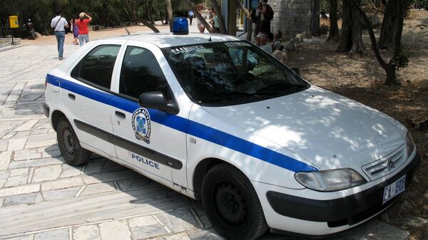 Машина греческой полиции - Sputnik Беларусь