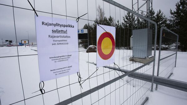 Пограничный контрольно-пропускной пункт Ваалимаа между Финляндией и Россией - Sputnik Беларусь