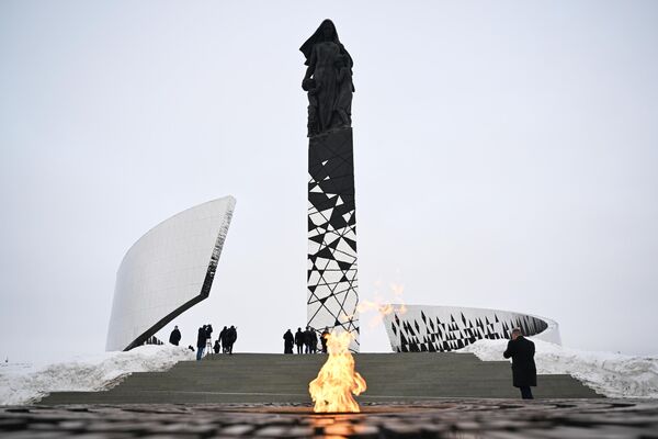 Мемориал в память о мирных жителях СССР – жертвах нацистского геноцида в годы Великой Отечественной войны - Sputnik Беларусь