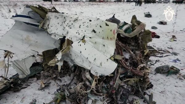 Военно-транспортный самолет Ил-76 потерпел крушение в Белгородской области - Sputnik Беларусь