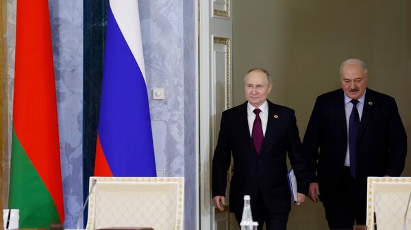 Лукашэнка і Пуцін правялі пасяджэнне ВДС Саюзнай дзяржавы – відэа - Sputnik Беларусь