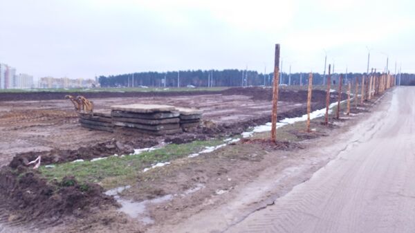 Площадка для строительства горбольницы в Гродно - Sputnik Беларусь