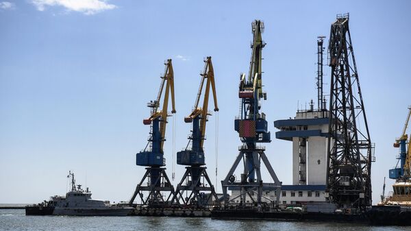 Порт в Мариуполе  - Sputnik Беларусь