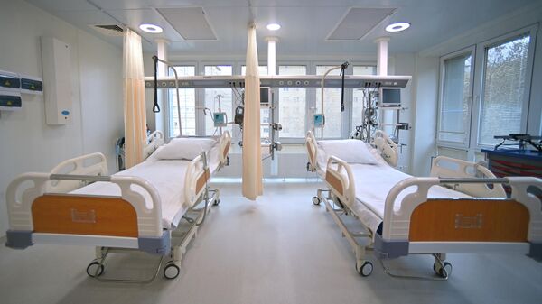 Зона пробуждения после операции в онкологической больнице - Sputnik Беларусь