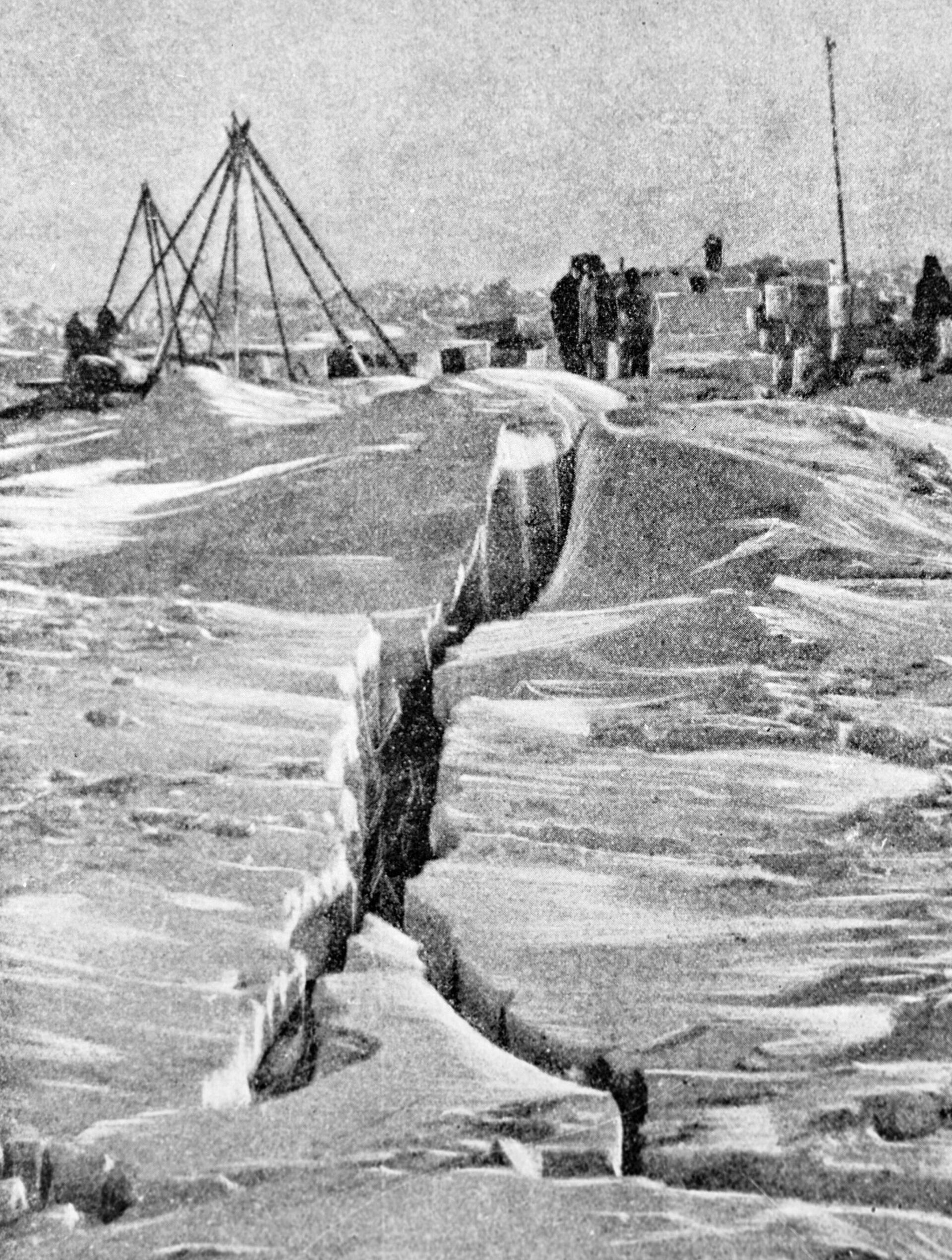 Лагерь участников арктической экспедиции на пароходе Челюскин - Sputnik Беларусь, 1920, 12.02.2024
